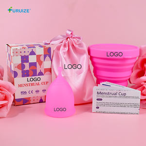 <span class=keywords><strong>Copa</strong></span> <span class=keywords><strong>Menstrual</strong></span> de Silicona Médica 100% Ecológica de Furuize, Etiqueta OEM, Gran Capacidad de Almacenamiento de Sangre, Venta al por Mayor - Product Image 1