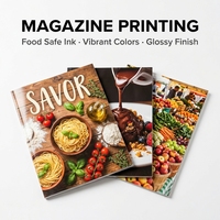 Impression professionnelle sur mesure de brochures, magazines, catalogues de produits, impression de magazines OEM