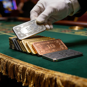 Jetons de poker néon lumineux, couleur personnalisée imprimée, pour accessoire de table de <span class=keywords><strong>casino</strong></span>, ensemble cadeau de tournoi, vente en gros, lot de 100 pièces - Product Image 1