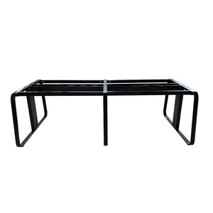 Piétement de table de conférence en métal, plusieurs tailles, base de bureau, <span class=keywords><strong>pied</strong></span> de table noir thermolaqué <span class=keywords><strong>pour</strong></span> plateau de table de salle de réunion - Product Image 5
