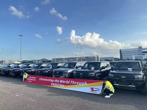 BYD Denza B5 รถยนต์ไฮบริดแบบปลั๊กอิน SUV ขนาดกลาง ขับเคลื่อนสี่ล้อ พวงมาลัยขวา รุ่น PHEV RHD รถใหม่ ยานยนต์อเนกประสงค์สำหรับครอบครัว รุ่นพรีเมียม - Product Image 6