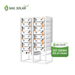 Rak layar tegangan tinggi tenaga surya dipasang, baterai Lithium 768V 819.2V 314ah 241,05kwh dengan BMS pintar - Product Image 2