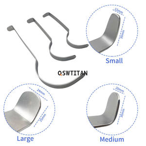 Qbotitan נירוסטה עמוק מפלדה בצורת קיר בטן גדולה בטן חזה טרקטור כפול ראש - Product Image 5
