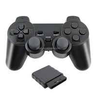 Manette de jeu sans fil 2,4 G pour PS2, manette de jeu pour PS2