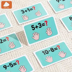 นาฬิกาไม้เสริมพัฒนาการแบบมอนเตสซอรี่ รุ่นใหม่ สำหรับเด็กอนุบาล ช่วยฝึกนับเลขและเรียนรู้คณิตศาสตร์ - Product Image 3