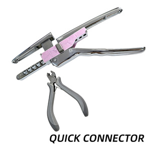 Nouvel ensemble d'outils de coiffure domestique en alliage de <span class=keywords><strong>zinc</strong></span> de deuxième génération, avec pinces et fixation invisible pour cheveux, conception parallèle <span class=keywords><strong>à</strong></span> cinq brins - Product Image 4