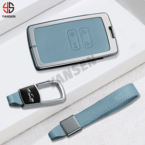 Housse de télécommande de voiture pour <span class=keywords><strong>Renault</strong></span> <span class=keywords><strong>Megane</strong></span> <span class=keywords><strong>2</strong></span> 3 Clio Scenic Duster Espace 5 Kadjar Auto Key Fob Shell Keychain - Product Image 5