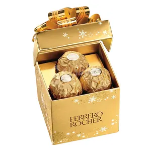 Caja de chocolate Ferrero Rocher Venta caliente Ferrero Rocher T8 T4 T48 T30 T24 chocolate Calidad Stock