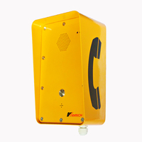 KNZD-09A téléphone filaire industriel Sip Interphone Poe alimenté par un bouton mains libres pour une utilisation intérieure dans le métro