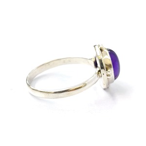 Amethyst <b>Ring</b> 925 Sterling Silver Gemstone <b>Ring</b> Adjustable Amethyst Handmade Collection <b>Fine</b> <b>Rings</b> Silver Jewelry Bulk price - Product Image 6