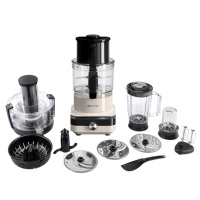 Multifunctionele elektrische blender 3.5L 1300W, voedselverwerker, vleesmolen, sapcentrifuge, mixer, groentesnijder, accessoires