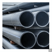 Tianjin DRD PN8 1.5 pouces poly PEHD tuyau hdpe tuyau pe tuyau pour l'irrigation