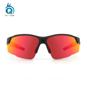 Lunettes de soleil polarisées pour le cyclisme Xq-Hq XQ-557, protection contre le vent et les UV, lunettes de sport, style demi-cercle - Product Image 3