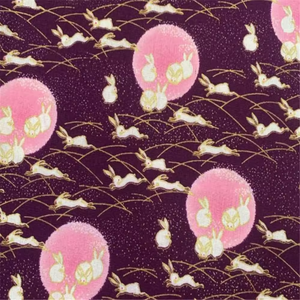 Tissu en coton naturel 100% de timbre d'or de lapin de lune de haute qualité bon marché en gros pour le canapé de <span class=keywords><strong>textile</strong></span> à la maison de l'usine - Product Image 4