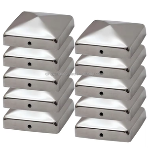 Muestras <span class=keywords><strong>Gratis</strong></span> de Tapas para Postes de Cerca 4x4, Tapas de Aluminio Fundido a Presión para Postes de Cerca - Product Image 4