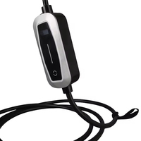 Nouveau modèle de chargeur portable pour véhicule électrique domestique 16A 32A 3.5KW 7KW puissance réglable pour un usage domestique