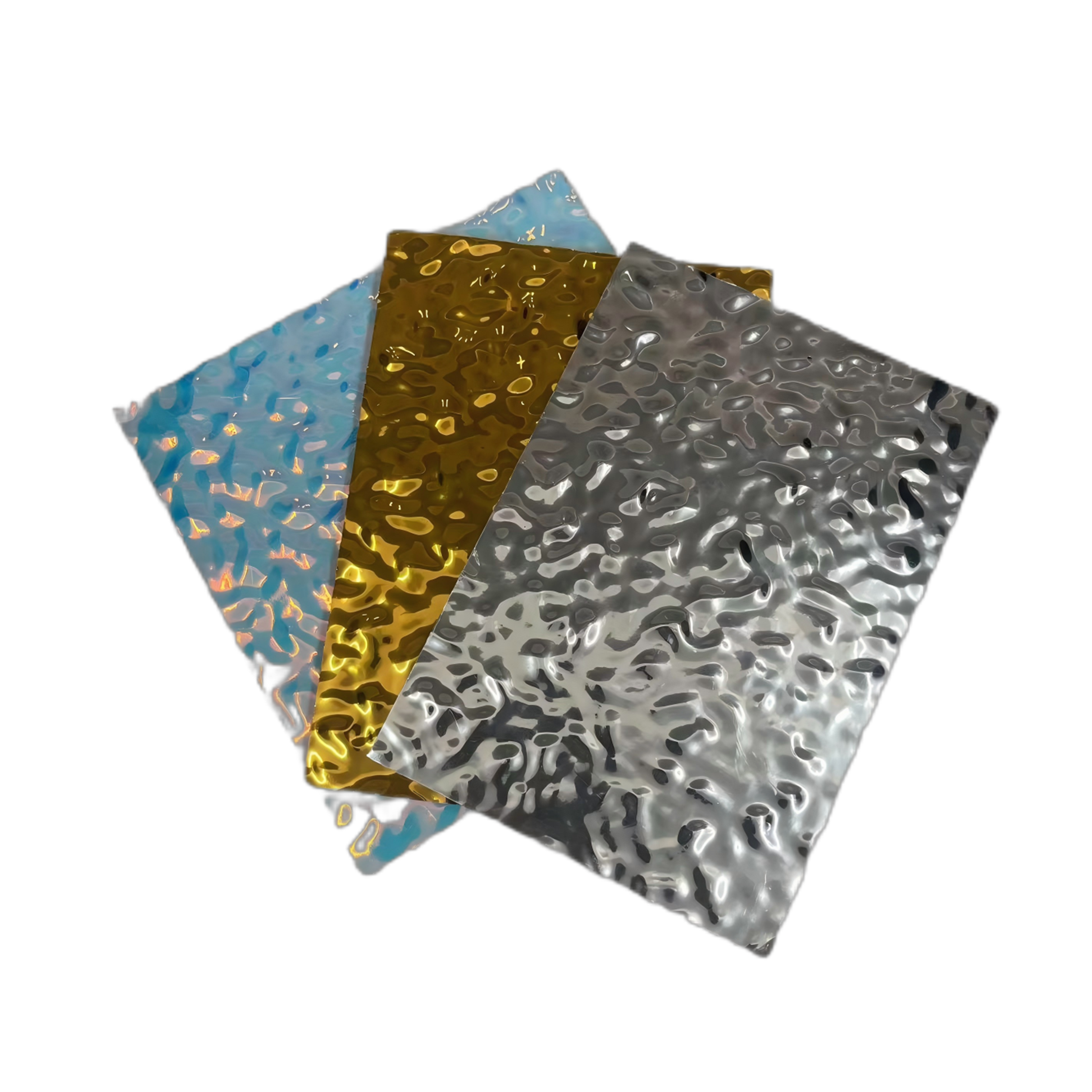 3D Water Ripple Damask Waterproof Fireproof PVC Bamboo Charcoal Wall Panel Zero Formaldehyde Decorative Board Apartment Basement