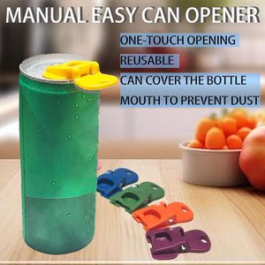 Protector de Bebidas con Abrebotellas Fácil de Usar, Cubierta Completa, Herramienta para Abrir Latas de Refresco, Tapa Protectora Colorida para Latas de Refresco - Product Image 2