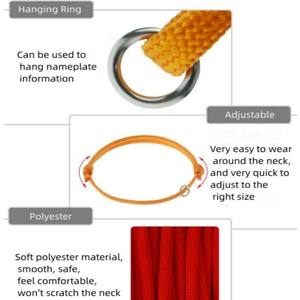 Großhandel 8 Verschiedene Farben Haustier-Welpenhalsband Weiches Verstellbares ID-Welpenhalsband - Product Image 4