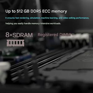 Nueva Estación de Trabajo Z4 Tower al por Mayor, Xeon W5, 32GB ECC, 1TB SSD, RTX A400, PC de Escritorio Profesional para Modelado 3D y Renderizado con IA, Z4 T - Product Image 3