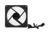 Ventilateur de refroidissement pour boîtier de PC de jeu ARGB LED 12V 120mm avec dissipateur thermique en cuivre, roulement fluide haute performance 23dBA pour un refroidissement optimal de l'ordinateur