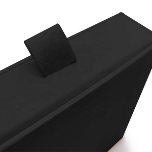 Custom Foil LOGO Luxury Clothing Apparel Black Sliding Drawer <b>Box</b> Cardboard Packaging - Product Image 4