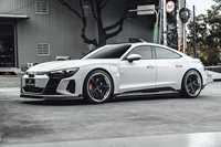 Nouveaux kits pour Audi E-tron GT : Kit carrosserie en fibre de carbone, lèvre avant, diffuseur, spoiler, jupes latérales style FD, accessoires auto