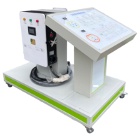 Sistema de Entrenamiento para Estaciones de Carga de Corriente Continua de Vehículos de Nueva Energía |   Herramienta de Enseñanza para Simulación de Mantenimiento de NEV, Metálica, AC220V ANZ-DC7K1