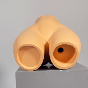 Chất lượng cao nữ Ma Nơ Canh với hông lớn màu da sợi thủy tinh thân váy hình thức đồ lót hiển thị mông mannequin - Product Image 5