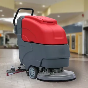 commercial floor tile scrubber cleaning machine