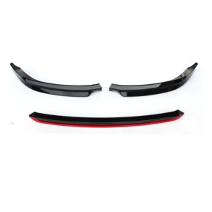 Car Front Bumper Lip for Volkswagen <strong>Bora</strong> 2019-2022 VW Front Lip Splitter <strong>Spoiler</strong> 3PCS Style Body Parts - Product Image 4