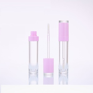 Tubi Vuoti per Lucidalabbra 8ml Rotondi Trasparenti Confezione per <span class=keywords><strong>Rossetto</strong></span> Liquido Nero Rosa Viola <span class=keywords><strong>Bianco</strong></span> Tubo per Lucidalabbra con Applicatore Trasparente - Product Image 4