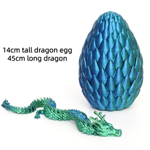 Modelo de Dragón Chino, Servicio de Prototipado Rápido 3D FDM Personalizado, Plástico PLA ABS, Regalos de Navidad, Impresión Jinccai en Cualquier Momento, Oferta de Muñeco de Nieve - Product Image 1