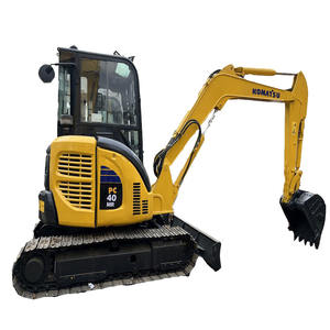 Excavadora de cadenas Komatsu PC40MR con alta eficiencia operativa, excavadora utilitaria urbana - Product Image 1