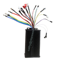 Kits de conversion de vélo électrique 72V 3000W 80A, entraînement de roue arrière, 26/27,5/29 pouces, dropout de 135 mm, correspondant à la vitesse normale du vélo, 80 km/h