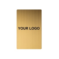 Cartes métalliques personnalisées en acier inoxydable avec finition miroir givrée, impression personnalisée, gravure au laser, cartes VIP pour membres fidèles, cartes métalliques pour entreprises