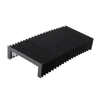 Housse de protection télescopique pour machine CNC, soufflet d'orgue, couvercle rétractable, résistant à l'eau, à la poussière et à la chaleur, en nylon accordéon