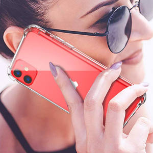 Custodia Trasparente di Lusso in <span class=keywords><strong>Silicone</strong></span> per <span class=keywords><strong>iPhone</strong></span> 17 16 <span class=keywords><strong>Pro</strong></span> Max, <span class=keywords><strong>Cover</strong></span> Antiurto in TPU Trasparente per <span class=keywords><strong>iPhone</strong></span> 13 <span class=keywords><strong>14</strong></span> 15 Plus - Product Image 4