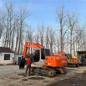 Prix bas 95% nouvelle construction d'occasion d'occasion Mini machine d'excavatrice Hitachi Ex100 d'occasion sont disponibles à la vente à bas prix - Product Image 6