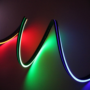 <span class=keywords><strong>Bande</strong></span> lumineuse LED <span class=keywords><strong>en</strong></span> silicone flexible, néon, 24V, décoration <span class=keywords><strong>de</strong></span> panneaux d'affichage extérieurs, IP65, température <span class=keywords><strong>de</strong></span> couleur rouge - Product Image 1