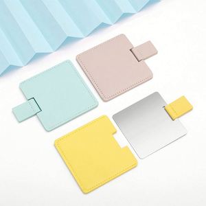 Small Mini Makeup Portable <b>Folding</b> Pocket Travel Stainless Steel Cosmetic Mirror Gifts - Product Image 2