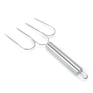 Aparelhos de cozinha Utensílios de Cozinha Garfo para churrasco Assado Aço Inoxidável Turquia Levantadores Calw