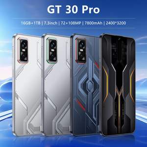 โทรศัพ<span class=keywords><strong>ท</strong></span>์มือ<span class=keywords><strong>ถือ</strong></span> GT30 Pro รุ่นใหม่ รองรับ 4G แท้ ข้ามประเ<span class=keywords><strong>ท</strong></span>ศ หน่วยความจำ 3GB 16GB หน้าจอเจาะ<span class=keywords><strong>รู</strong></span> 7.3 นิ้ว ระบบปฏิบัติการ Android - Product Image 4