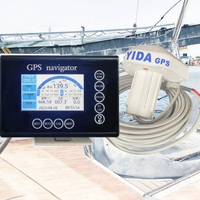 Navigateur GPS pour bateaux avec certification CCS, système de pilotage automatique DC24V complet avec antenne