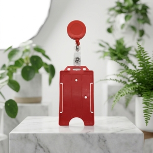 Porte-badges personnalisés avec cordon élastique, sans minimum de commande, porte-badge <span class=keywords><strong>YoYo</strong></span> pour porte-carte d'identité - Product Image 1