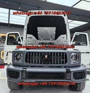 Pour <span class=keywords><strong>Mercedes</strong></span> Benz G63 nouveau Kit de carrosserie de sourcil de roue de pare-chocs avant et arrière de gril - Product Image 5