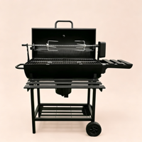 Barbecue portable au charbon de bois Santa Maria pour l'extérieur, style argentin