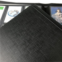 Las páginas de tarjetas coleccionables de la mejor calidad para su álbum de tarjetas de colección Carpeta de 9 bolsillos de carga lateral de cuero-Bolsillos de 360 piezas