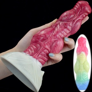 Hot Sale 7 Inch alien Dildo Fantasy Liquid Silicone Sex Toy <b>Masturbation</b> for Women Monster Dildo with Suction Sex Shop - Product Image 1