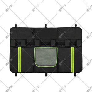 Protector de Puerta Trasera de Camioneta para Bicicletas con Ventana Transparente de PVC Negro para Mejora y Adaptación - Product Image 5